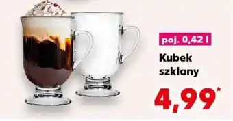 Kaufland Kubek szklany oferta