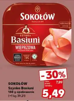 Kaufland SOKOŁÓW Szynka Basiuni oferta