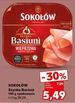 Kaufland SOKOŁÓW Szynka Basiuni oferta