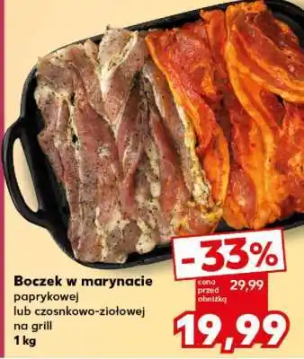 Kaufland Boczek w marynacie oferta