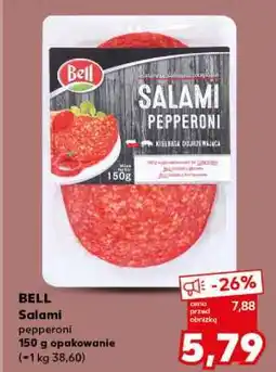 Kaufland BELL Salami pepperoni 150 g opakowanie oferta