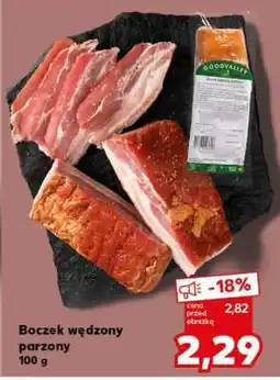 Kaufland Boczek wędzony parzony oferta