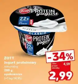 Kaufland ZOTT Jogurt proteinowy naturalny oferta