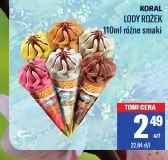 TomiMarkt Koral lody rożek oferta