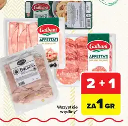 Carrefour Wędliny Galbani oferta