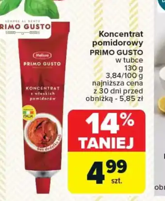 Carrefour Koncentrat pomidorowy Primo Gusto oferta
