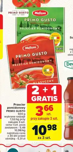 Carrefour Przecier pomidorowy Primo Gusto oferta