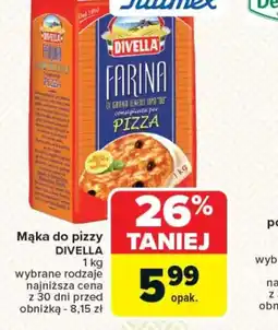 Carrefour Mąka do pizzy Divella oferta