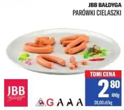 TomiMarkt Jbb bałdyga parówki cielaszki oferta
