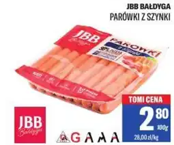 TomiMarkt Jbb bałdyga parówki z szynki oferta