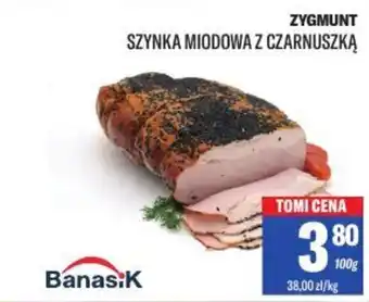 TomiMarkt Zygmunt szynka miodowa z czarnuszką oferta