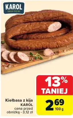 Carrefour Kiełbasa Karol oferta