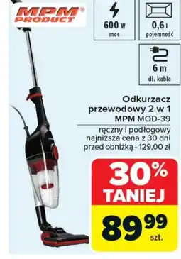 Carrefour Odkurzacz MPM oferta