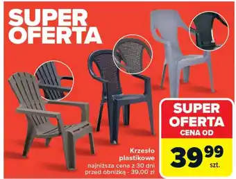 Carrefour Krzesło oferta