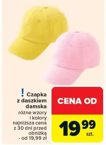 Carrefour Czapka z daszkiem oferta