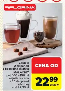 Carrefour Zestaw szklanek Malachit oferta