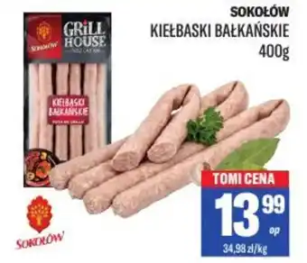 TomiMarkt Sokołów kiełbaski bałkańskie oferta