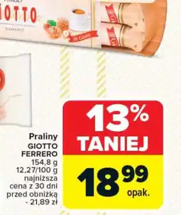 Carrefour Praliny Giotto Ferrero oferta