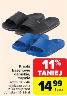 Carrefour Klapki basenowe oferta