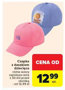 Carrefour Czapka z daszkiem oferta