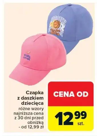 Carrefour Czapka z daszkiem oferta