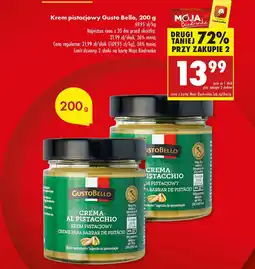 Biedronka Krem z pistacji Gusto Bello oferta