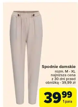 Carrefour Market Spodnie damskie oferta