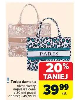 Carrefour Market Torba Parys oferta