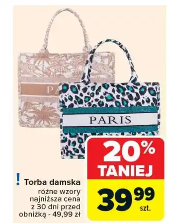 Carrefour Market Torba Parys oferta