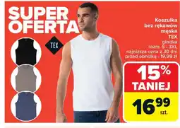 Carrefour Market Koszulka męska TEX oferta