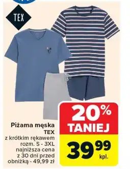 Carrefour Market Piżama męska TEX oferta