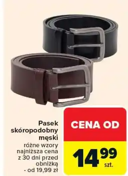 Carrefour Market Pasek męski oferta