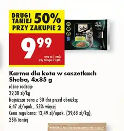 Biedronka Karma dla kota Sheba oferta