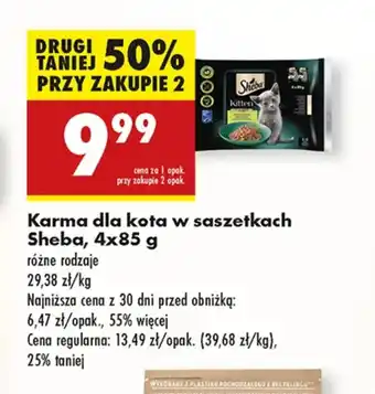 Biedronka Karma dla kota Sheba oferta