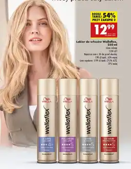 Biedronka Lakier do włosów Wella oferta