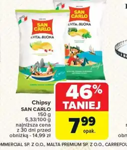 Carrefour Chipsy San Carlo oferta