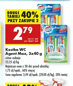 Biedronka Kostka wc Agent Max oferta