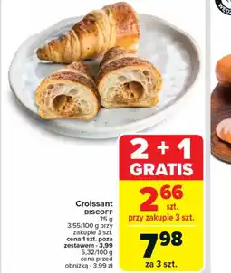 Carrefour Croissant Biscoff oferta