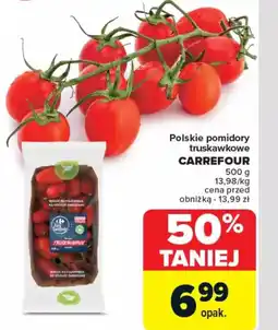 Carrefour Polskie pomidory truskawkowe Carrefour oferta