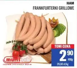 TomiMarkt Ham frankfurterki grillowe oferta