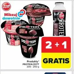 Carrefour Produkty Protein Zott oferta
