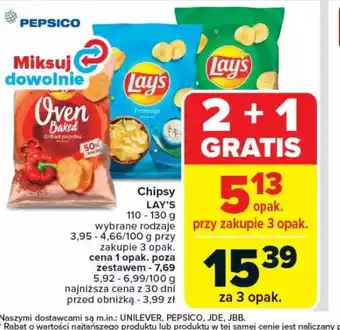 Carrefour Chipsy Lay's oferta
