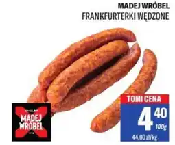 TomiMarkt Madej wróbel frankfurterki wędzone oferta