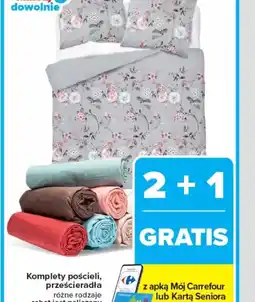 Carrefour Komplet pościeli, prześcieradła oferta