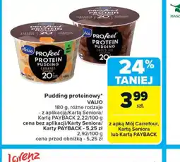Carrefour Pudding proteinowy Valio oferta