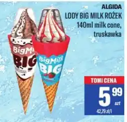 TomiMarkt Algida lody big milk rożek oferta