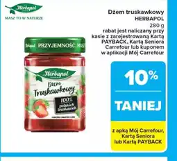 Carrefour Dżem truskawkowy Herbapol oferta