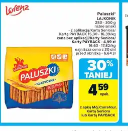 Carrefour Paluszki Lajkonik oferta