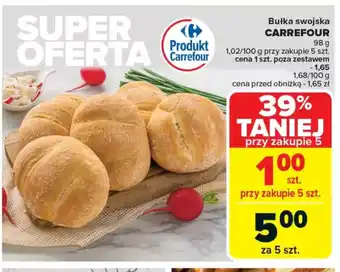 Carrefour Bułka swojska Carrefour oferta
