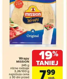 Carrefour Wrapy Mission oferta